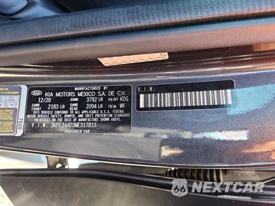 Zdjęcie 12 z 12 samochodu: 2021 KIA FORTE GT LINE VIN:3KPF34AD3ME317813 - miniatura