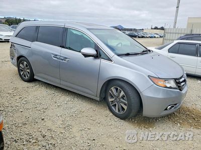 Czwarte zdjęcie samochodu z boku: 2016 HONDA ODYSSEY TOURING VIN:5FNRL5H97GB088751 - miniatura