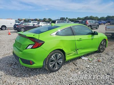 Trzecie zdjęcie samochodu z tyłu: 2016 HONDA CIVIC EX VIN:2HGFC3B34GH355416 - miniatura
