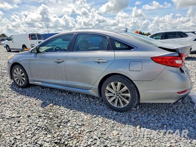 Drugie zdjęcie samochodu z przodu: 2017 HYUNDAI SONATA SPORT VIN:5NPE34AF4HH487256 - miniatura
