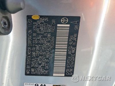 Zdjęcie 13 z 13 samochodu: 2008 SCION TC BASE VIN:JTKDE167780262664 - miniatura