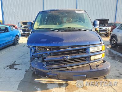 Piąte zdjęcie samochodu w środku: 2002 CHEVROLET EXPRESS G1500 VIN:1GNFG65R121148453 - miniatura