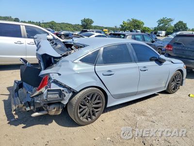 Trzecie zdjęcie samochodu z tyłu: 2024 HONDA CIVIC TOURING VIN:2HGFE1F9XRH312473 - miniatura