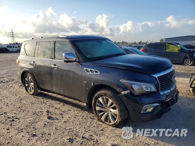 Czwarte zdjęcie samochodu z boku: 2017 INFINITI QX80 BASE VIN:JN8AZ2NF5H9641773 - miniatura