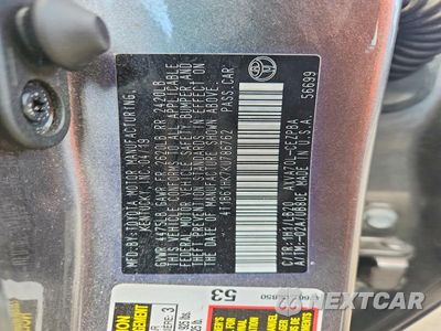 Zdjęcie 12 z 12 samochodu: 2019 TOYOTA CAMRY XSE VIN:4T1B61HK7KU786762 - miniatura