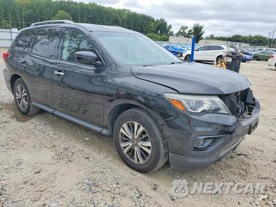 Czwarte zdjęcie samochodu z boku: 2017 NISSAN PATHFINDER SV VIN:5N1DR2MN3HC687540 - miniatura