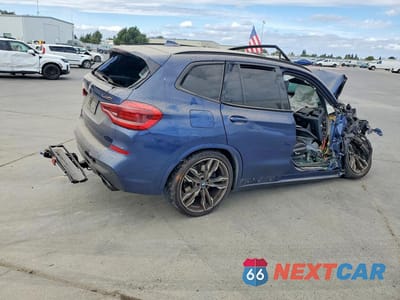 Trzecie zdjęcie samochodu z tyłu: 2018 BMW X3 XDRIVEM40I VIN:5UXTS3C57J0Y95566 - miniatura