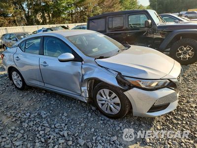 Czwarte zdjęcie samochodu z boku: 2020 NISSAN SENTRA S VIN:3N1AB8BV6LY222285 - miniatura