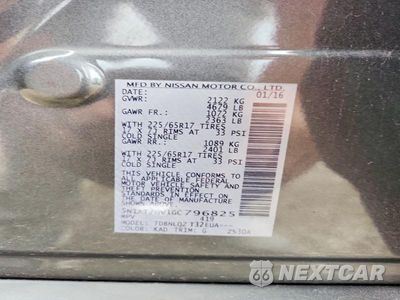 Zdjęcie 13 z 13 samochodu: 2016 NISSAN ROGUE SV VIN:5N1AT2MV1GC796825 - miniatura