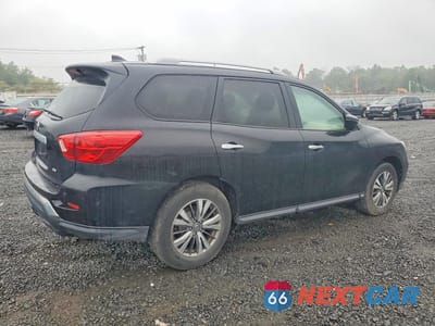Trzecie zdjęcie samochodu z tyłu: 2019 NISSAN PATHFINDER SV VIN:5N1DR2MN0KC623592 - miniatura