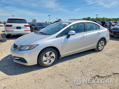 2013 HONDA CIVIC LX 19XFB2F55DE065152 - główne zdjęcie licytacji z USA - miniatura