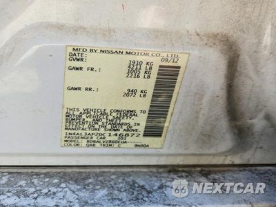 Zdjęcie 12 z 12 samochodu: 2013 NISSAN ALTIMA 2.5 VIN:1N4AL3AP2DC146872 - miniatura