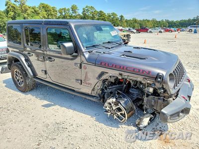 Czwarte zdjęcie samochodu z boku: 2025 JEEP WRANGLER RUBICON VIN:1C4PJXFN2SW538142 - miniatura
