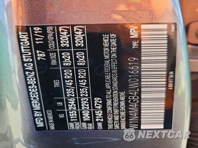 Zdjęcie 13 z 13 samochodu: 2020 MERCEDES-BENZ GLB 250 VIN:W1N4M4GB4LW016619 - miniatura