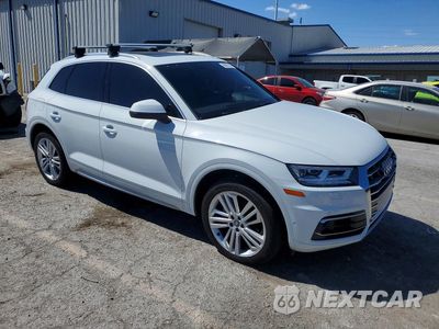 Czwarte zdjęcie samochodu z boku: 2019 AUDI Q5 PRESTIGE VIN:WA1CNAFY0K2023345 - miniatura