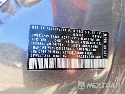 Zdjęcie 12 z 12 samochodu: 2013 VOLKSWAGEN JETTA TDI VIN:3VWLL7AJ3DM381184 - miniatura