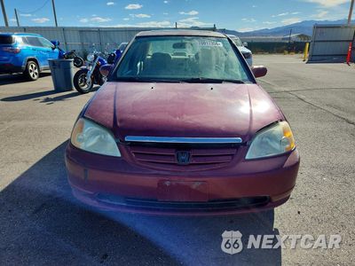 Piąte zdjęcie samochodu w środku: 2002 HONDA CIVIC EX VIN:1HGES257X2L017571 - miniatura