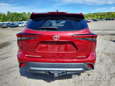 Zdjęcie 6 z 13 samochodu: 2022 TOYOTA HIGHLANDER XLE VIN:5TDGZRBH2NS569142 - miniatura