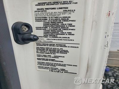 Zdjęcie 13 z 13 samochodu: 2014 ISUZU NPR HD BOX TRUCK VIN:JALC4W160E7003291 - miniatura
