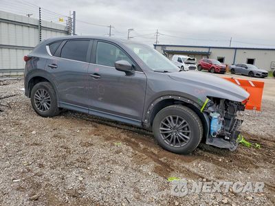 Czwarte zdjęcie samochodu z boku: 2021 MAZDA CX-5 TOURING VIN:JM3KFBCMXM0414000 - miniatura
