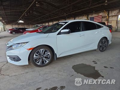 2018 HONDA CIVIC EXL JHMFC1F75JX007772 - główne zdjęcie licytacji z USA - miniatura