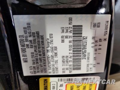 Zdjęcie 12 z 12 samochodu: 2017 FORD FUSION S VIN:3FA6P0G78HR237782 - miniatura