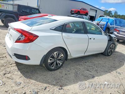Trzecie zdjęcie samochodu z tyłu: 2018 HONDA CIVIC EX VIN:JHMFC1F32JX020699 - miniatura