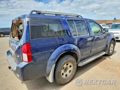 Trzecie zdjęcie samochodu z tyłu: 2006 NISSAN PATHFINDER S VIN:5N1AR18U96C624518 - miniatura