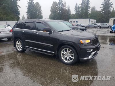 Czwarte zdjęcie samochodu z boku: 2015 JEEP GRAND CHEROKEE SUMMIT VIN:1C4RJFJG4FC910986 - miniatura