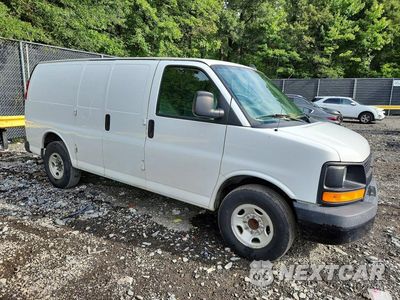 Czwarte zdjęcie samochodu z boku: 2016 CHEVROLET EXPRESS G2500 VIN:1GCWGAFFXG1156770 - miniatura
