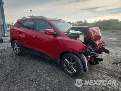 Czwarte zdjęcie samochodu z boku: 2014 HYUNDAI TUCSON SE VIN:KM8JU3AG5EU855309 - miniatura