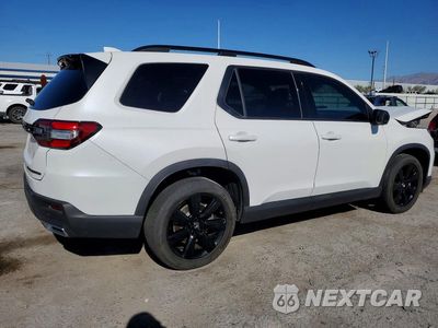 Trzecie zdjęcie samochodu z tyłu: 2025 HONDA PILOT BLACK VIN:5FNYG1H98SB115909 - miniatura