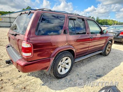 Trzecie zdjęcie samochodu z tyłu: 2002 NISSAN PATHFINDER SE VIN:JN8DR09X32W655961 - miniatura
