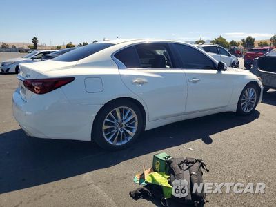 Trzecie zdjęcie samochodu z tyłu: 2021 INFINITI Q50 LUXE VIN:JN1EV7BP8MM705656 - miniatura