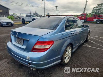 Trzecie zdjęcie samochodu z tyłu: 2010 MERCEDES-BENZ C 300 VIN:WDDGF5EB4AF420997 - miniatura