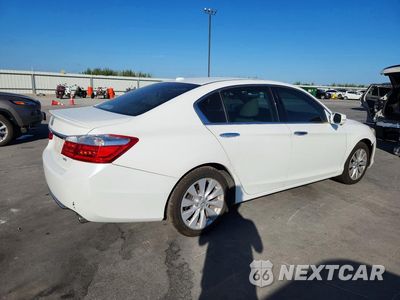 Trzecie zdjęcie samochodu z tyłu: 2013 HONDA ACCORD EXL VIN:1HGCR3F81DA032152 - miniatura