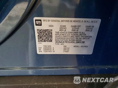 Zdjęcie 13 z 13 samochodu: 2025 CHEVROLET EQUINOX RS VIN:3GNAXTEGXSL180138 - miniatura