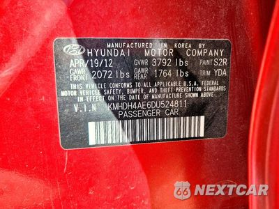 Zdjęcie 13 z 13 samochodu: 2014 HYUNDAI ELANTRA GT VIN:KMHDH4AE6DU524811 - miniatura