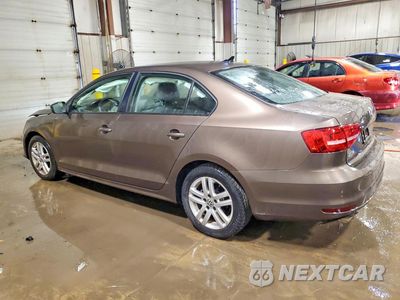 Drugie zdjęcie samochodu z przodu: 2015 VOLKSWAGEN JETTA BASE VIN:3VW2K7AJ6FM245696 - miniatura