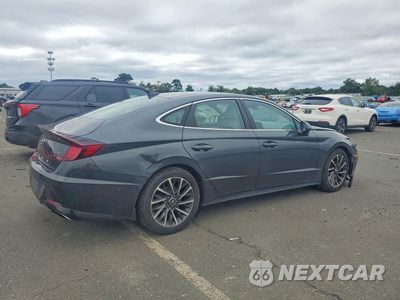 Trzecie zdjęcie samochodu z tyłu: 2022 HYUNDAI SONATA LIMITED VIN:KMHL34J26NA179248 - miniatura