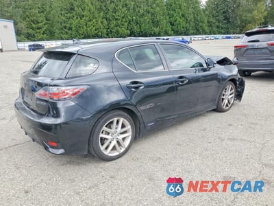 Trzecie zdjęcie samochodu z tyłu: 2017 LEXUS CT 200 VIN:JTHKD5BH1H2292740 - miniatura