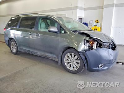 Czwarte zdjęcie samochodu z boku: 2012 TOYOTA SIENNA XLE 7-PASSENGER VIN:5TDDK3DC6CS041560 - miniatura