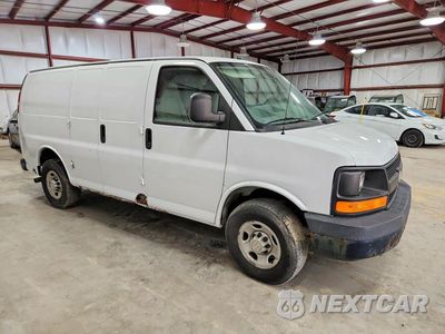 Czwarte zdjęcie samochodu z boku: 2009 CHEVROLET EXPRESS G3500 VIN:1GCHG35K491119381 - miniatura