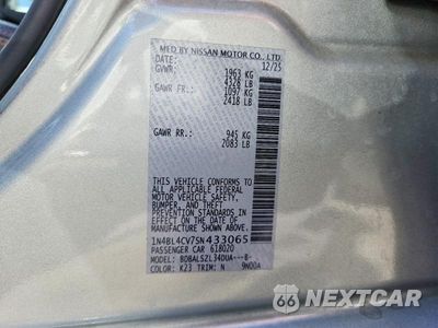 Zdjęcie 13 z 13 samochodu: 2025 NISSAN ALTIMA SR VIN:1N4BL4CV7SN433065 - miniatura