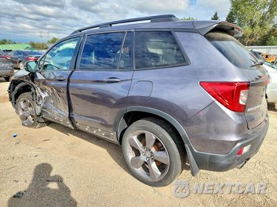 Drugie zdjęcie samochodu z przodu: 2021 HONDA PASSPORT TOURING VIN:5FNYF8H96MB041484 - miniatura