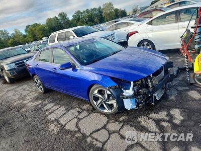 Czwarte zdjęcie samochodu z boku: 2023 HYUNDAI ELANTRA LIMITED VIN:KMHLP4AG0PU382329 - miniatura