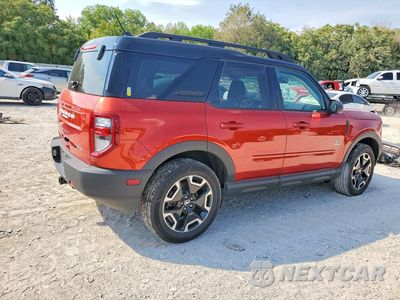 Trzecie zdjęcie samochodu z tyłu: 2022 FORD BRONCO SPORT OUTER BANKS VIN:3FMCR9C61NRD34788 - miniatura