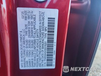 Zdjęcie 14 z 14 samochodu: 2025 HONDA CR-V SPORT VIN:7FARS6H5XSE078251 - miniatura