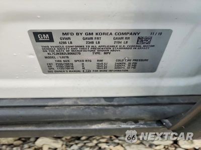 Zdjęcie 12 z 12 samochodu: 2020 CHEVROLET TRAX LS VIN:KL7CJKSB2LB066270 - miniatura