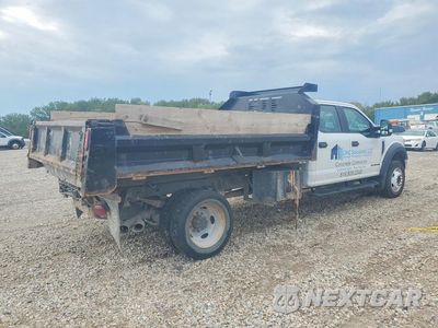 Trzecie zdjęcie samochodu z tyłu: 2019 FORD F550 SUPER DUTY DUMP TRUCK VIN:1FD0W5HT6KEE03234 - miniatura